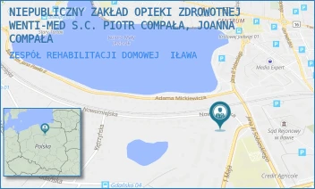 ZESPÓŁ REHABILITACJI DOMOWEJ - WENTI- MED SPÓŁKA Z OGRANICZONĄ ODPOWIEDZIALNOŚCIĄ - 1 MAJA 2,  IŁAWA