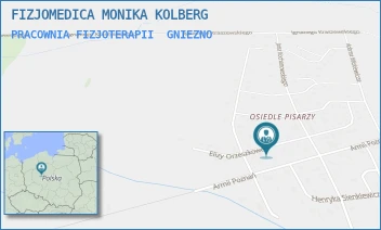 PRACOWNIA FIZJOTERAPII - FIZJOMEDICA MONIKA KOLBERG - ELIZY ORZESZKOWEJ 29/4,  GNIEZNO