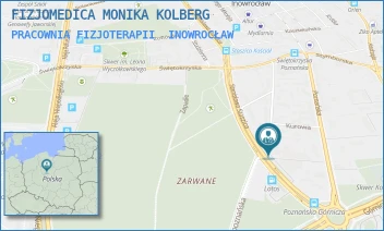 PRACOWNIA FIZJOTERAPII - FIZJOMEDICA MONIKA KOLBERG - STANISŁAWA STASZICA 67,  INOWROCŁAW