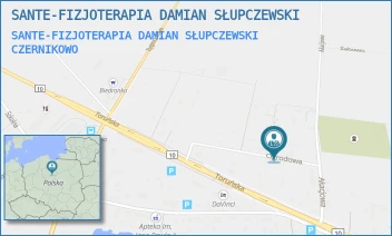 SANTE-FIZJOTERAPIA DAMIAN SŁUPCZEWSKI - SANTE-FIZJOTERAPIA DAMIAN SŁUPCZEWSKI - OGRODOWA 5,  CZERNIKOWO