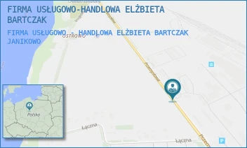 FIRMA USŁUGOWO - HANDLOWA ELŻBIETA BARTCZAK - FIRMA USŁUGOWO-HANDLOWA ELŻBIETA BARTCZAK - PRZEMYSŁOWA 30,  JANIKOWO