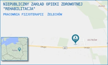 PRACOWNIA FIZJOTERAPII - NIEPUBLICZNY ZAKŁAD OPIEKI ZDROWOTNEJ "REHABILITACJA" - DŁUGA 136F,  ŻELECHÓW