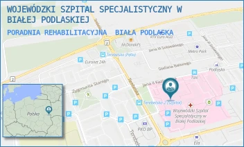 PORADNIA REHABILITACYJNA - WOJEWÓDZKI SZPITAL SPECJALISTYCZNY W BIAŁEJ PODLASKIEJ - TEREBELSKA 57-65,  BIAŁA PODLASKA
