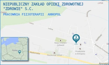 PRACOWNIA FIZJOTERAPII - NZOZ - ZDROWIE - LEŚNA 1,  ANNOPOL