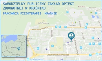 PRACOWNIA FIZJOTERAPII - SAMODZIELNY PUBLICZNY ZAKŁAD OPIEKI ZDROWOTNEJ W KRAŚNIKU - WYSZYŃSKIEGO 6,  KRAŚNIK