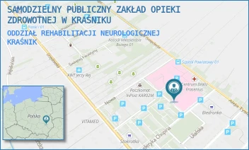 ODDZIAŁ REHABILITACJI NEUROLOGICZNEJ - SAMODZIELNY PUBLICZNY ZAKŁAD OPIEKI ZDROWOTNEJ W KRAŚNIKU - CHOPINA 13,  KRAŚNIK