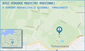 R OŚRODEK REHABILITACJI DZIENNEJ - NZOZ OŚRODEK MEDYCYNY RODZINNEJ - 200,  TOMASZOWICE