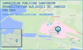PORADNIA REHABILITACYJNA - SAMODZIELNE PUBLICZNE SANATORIUM REHABILITACYJNE DLA DZIECI IM. JANUSZA KORCZAKA - SANATORYJNA 1,  KRASNOBRÓD