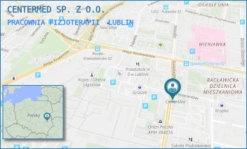 PRACOWNIA FIZJOTERAPII - CENTERMED SP. Z O.O. - WETERANÓW 46,  LUBLIN