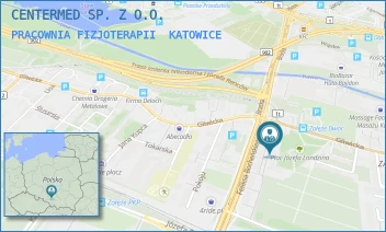 PRACOWNIA FIZJOTERAPII - CENTERMED SP. Z O.O. - UL. FELIKSA BOCHEŃSKIEGO 38A,  KATOWICE