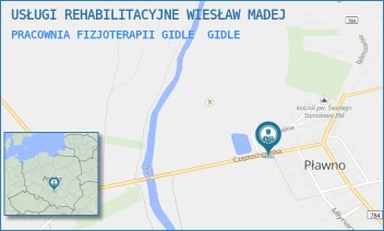 PRACOWNIA FIZJOTERAPII GIDLE - USŁUGI REHABILITACYJNE WIESŁAW MADEJ - UL. CZĘSTOCHOWSKA 8,  GIDLE