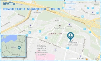 REHABILITACJA GŁOWACKIEGO - REVITA SPÓŁKA Z OGRANICZONĄ ODPOWIEDZIALNOŚCIĄ - BARTOSZA GŁOWACKIEGO 35,  LUBLIN