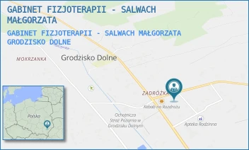 GABINET FIZJOTERAPII - SALWACH MAŁGORZATA - GABINET FIZJOTERAPII - SALWACH MAŁGORZATA - GRODZISKO DOLNE 128,  GRODZISKO DOLNE