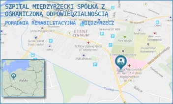 PORADNIA REHABILITACYJNA - SZPITAL MIĘDZYRZECKI SPÓŁKA Z OGRANICZONĄ ODPOWIEDZIALNOŚCIĄ - UL. KONSTYTUCJI 3 MAJA 35,  MIĘDZYRZECZ