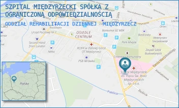 ODDZIAŁ REHABILITACJI DZIENNEJ - SZPITAL MIĘDZYRZECKI SPÓŁKA Z OGRANICZONĄ ODPOWIEDZIALNOŚCIĄ - UL. KONSTYTUCJI 3 MAJA 35,  MIĘDZYRZECZ