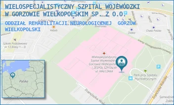 ODDZIAŁ REHABILITACJI NEUROLOGICZNEJ - WIELOSPECJALISTYCZNY SZPITAL WOJEWÓDZKI W GORZOWIE WIELKOPOLSKIM SP. Z O.O. - UL. FRANCISZKA WALCZAKA 42,  GORZÓW WIELKOPOLSKI