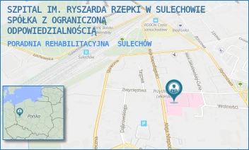 PORADNIA REHABILITACYJNA - SZPITAL IM. RYSZARDA RZEPKI W SULECHOWIE SPÓŁKA Z OGRANICZONĄ ODPOWIEDZIALNOŚCIĄ - UL. ZWYCIĘSTWA 1,  SULECHÓW