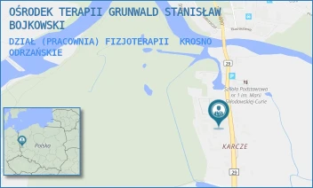 DZIAŁ (PRACOWNIA) FIZJOTERAPII - OŚRODEK TERAPII GRUNWALD STANISŁAW BOJKOWSKI - UL. BOHATERÓW WOJSKA POLSKIEGO 24,  KROSNO ODRZAŃSKIE