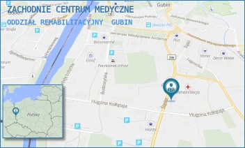 ODDZIAŁ REHABILITACYJNY - ZACHODNIE CENTRUM MEDYCZNE SPÓŁKA Z OGRANICZONĄ ODPOWIEDZIALNOŚCIĄ - UL. ŚLĄSKA 35,  GUBIN
