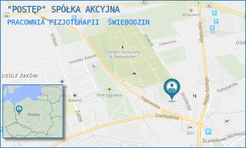 PRACOWNIA FIZJOTERAPII - "POSTĘP" SPÓŁKA AKCYJNA - UL. STRZELECKA 1/BUD.B,  ŚWIEBODZIN