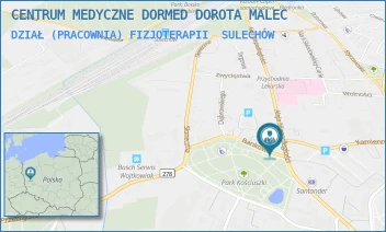 DZIAŁ (PRACOWNIA) FIZJOTERAPII - CENTRUM MEDYCZNE DORMED DOROTA MALEC - BANKOWA 1,  SULECHÓW