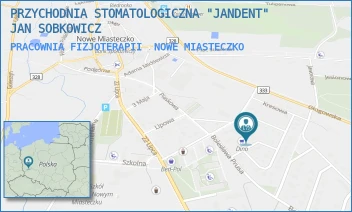PRACOWNIA FIZJOTERAPII - PRZYCHODNIA STOMATOLOGICZNA "JANDENT" JAN SOBKOWICZ - UL. KONOPNICKIEJ 11,  NOWE MIASTECZKO