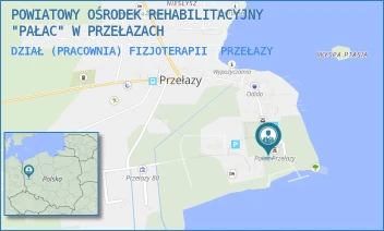DZIAŁ (PRACOWNIA) FIZJOTERAPII - POWIATOWY OŚRODEK REHABILITACYJNY "PAŁAC" W PRZEŁAZACH - PRZEŁAZY 20,  PRZEŁAZY