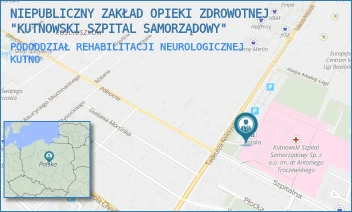 PODODDZIAŁ REHABILITACJI NEUROLOGICZNEJ - NIEPUBLICZNY ZAKŁAD OPIEKI ZDROWOTNEJ "KUTNOWSKI SZPITAL SAMORZĄDOWY" - UL. KOŚCIUSZKI 52,  KUTNO