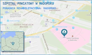 PORADNIA REHABILITACYJNA - SZPITAL POWIATOWY W RADOMSKU - UL. JAGIELLOŃSKA 36,  RADOMSKO
