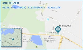 DZIAŁ (PRACOWNIA) FIZJOTERAPII - AMICUS-MED - PL. WOLNOŚCI 29A,  BIAŁACZÓW