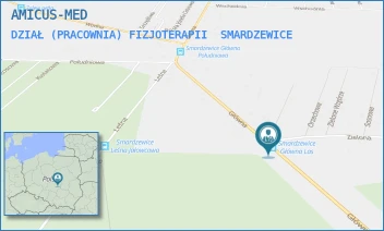 DZIAŁ (PRACOWNIA) FIZJOTERAPII - AMICUS-MED - UL. GŁÓWNA 13/17,  SMARDZEWICE