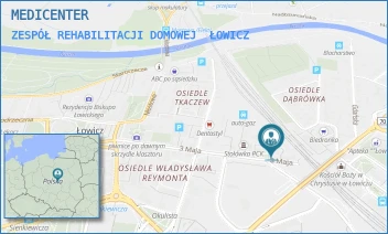 ZESPÓŁ REHABILITACJI DOMOWEJ - MEDICENTER - UL. 3 MAJA 15,  ŁOWICZ
