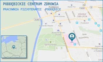 PRACOWNIA FIZJOTERAPII - PODDĘBICKIE CENTRUM ZDROWIA - UL. MICKIEWICZA 16,  PODDĘBICE