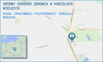 DZIAŁ (PRACOWNIA) FIZJOTERAPII - GMINNY OŚRODEK ZDROWIA W KOBIELACH WIELKICH - UL. REYMONTA 79,  KOBIELE WIELKIE