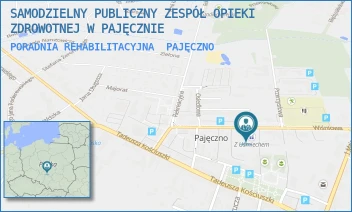 PORADNIA REHABILITACYJNA - SAMODZIELNY PUBLICZNY ZESPÓŁ OPIEKI ZDROWOTNEJ W PAJĘCZNIE - UL. WIŚNIOWA 26,  PAJĘCZNO