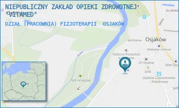 DZIAŁ (PRACOWNIA) FIZJOTERAPII - NIEPUBLICZNY ZAKŁAD OPIEKI ZDROWOTNEJ "VITAMED" - UL. WIELUŃSKA 11,  OSJAKÓW