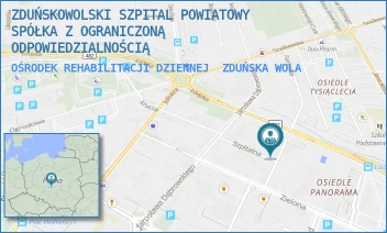 OŚRODEK REHABILITACJI DZIENNEJ - ZDUŃSKOWOLSKI SZPITAL POWIATOWY SPÓŁKA Z OGRANICZONĄ ODPOWIEDZIALNOŚCIĄ - UL. KRÓLEWSKA 29,  ZDUŃSKA WOLA