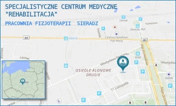 PRACOWNIA FIZJOTERAPII - SPECJALISTYCZNE CENTRUM MEDYCZNE "REHABILITACJA" - UL. IGNACEGO PADEREWSKIEGO 2A,  SIERADZ
