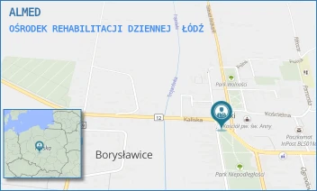 OŚRODEK REHABILITACJI DZIENNEJ - ALMED - PL. NIEPODLEGŁOŚCI 4/3,  ŁÓDŹ
