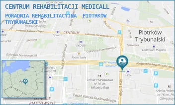 PORADNIA REHABILITACYJNA - CENTRUM REHABILITACJI MEDICALL - AL. 3 MAJA 2,  PIOTRKÓW TRYBUNALSKI