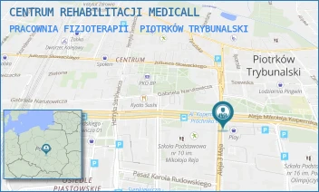 PRACOWNIA FIZJOTERAPII - CENTRUM REHABILITACJI MEDICALL - AL. 3 MAJA 2,  PIOTRKÓW TRYBUNALSKI