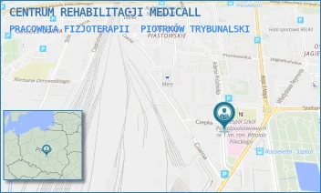 PRACOWNIA FIZJOTERAPII - CENTRUM REHABILITACJI MEDICALL - UL. ADAMA PRÓCHNIKA 42,  PIOTRKÓW TRYBUNALSKI