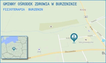 FIZJOTERAPIA - GMINNY OŚRODEK ZDROWIA W BURZENINIE - UL. POLNA 19,  BURZENIN