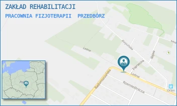 PRACOWNIA FIZJOTERAPII - ZAKŁAD REHABILITACJI - UL. LEŚNA 18C,  PRZEDBÓRZ