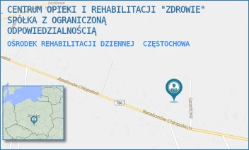 OŚRODEK REHABILITACJI DZIENNEJ - CENTRUM OPIEKI I REHABILITACJI "ZDROWIE" SPÓŁKA Z OGRANICZONĄ ODPOWIEDZIALNOŚCIĄ - UL. BATALIONÓW CHŁOPSKICH 117,  CZĘSTOCHOWA