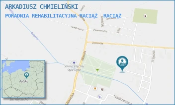 PORADNIA REHABILITACYJNA RACIĄŻ - ARKADIUSZ CHMIELIŃSKI - JANA PAWŁA II 7B,  RACIĄŻ
