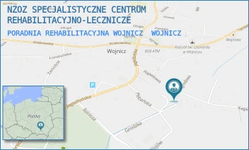 PORADNIA REHABILITACYJNA WOJNICZ - NZOZ SPECJALISTYCZNE CENTRUM REHABILITACYJNO-LECZNICZE - UL. KĄPIELOWA 61,  WOJNICZ