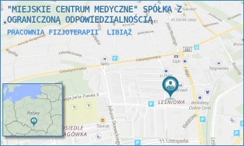 PRACOWNIA FIZJOTERAPII - "MIEJSKIE CENTRUM MEDYCZNE" SPÓŁKA Z OGRANICZONĄ ODPOWIEDZIALNOŚCIĄ - UL. 9 MAJA 2,  LIBIĄŻ
