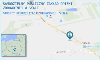 GABINET REHABILITACJI MEDYCZNEJ - SAMODZIELNY PUBLICZNY ZAKŁAD OPIEKI ZDROWOTNEJ W SKALE - UL. KRAKOWSKA 38,  SKAŁA