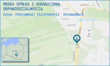 DZIAŁ (PRACOWNIA) FIZJOTERAPII - MEDEA SPÓŁKA Z OGRANICZONĄ ODPOWIEDZIALNOŚCIĄ - UL. KRAKOWSKA 229,  MICHAŁOWICE
